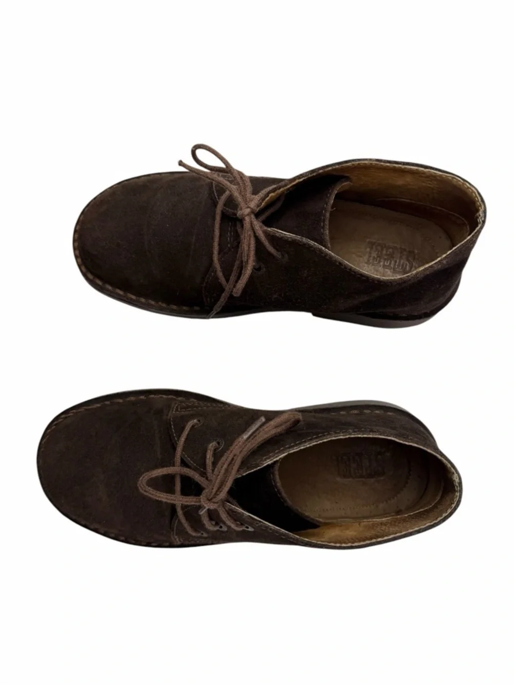 Steel Boots Men’s Brown Suede Desert Chukka Boots Size 10